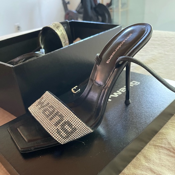 Alexanderwang, Julie Ankle Strap Logo Shoe - Picture 2 of 6